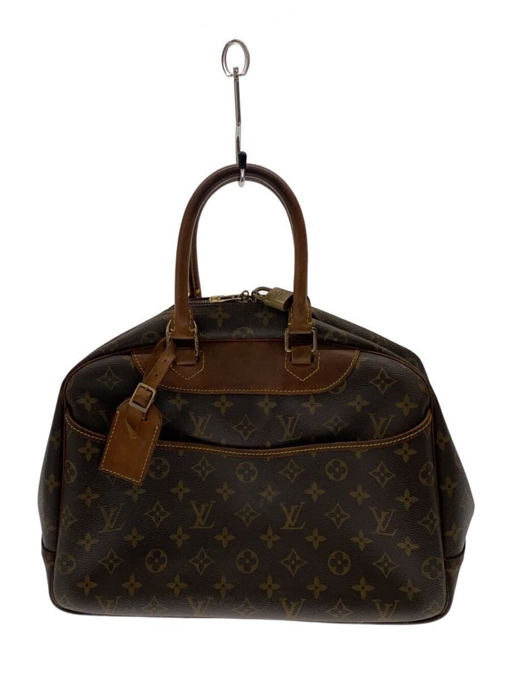 Louis Vuitton Bowling Vanity Deauville Monogram Canvas Brown